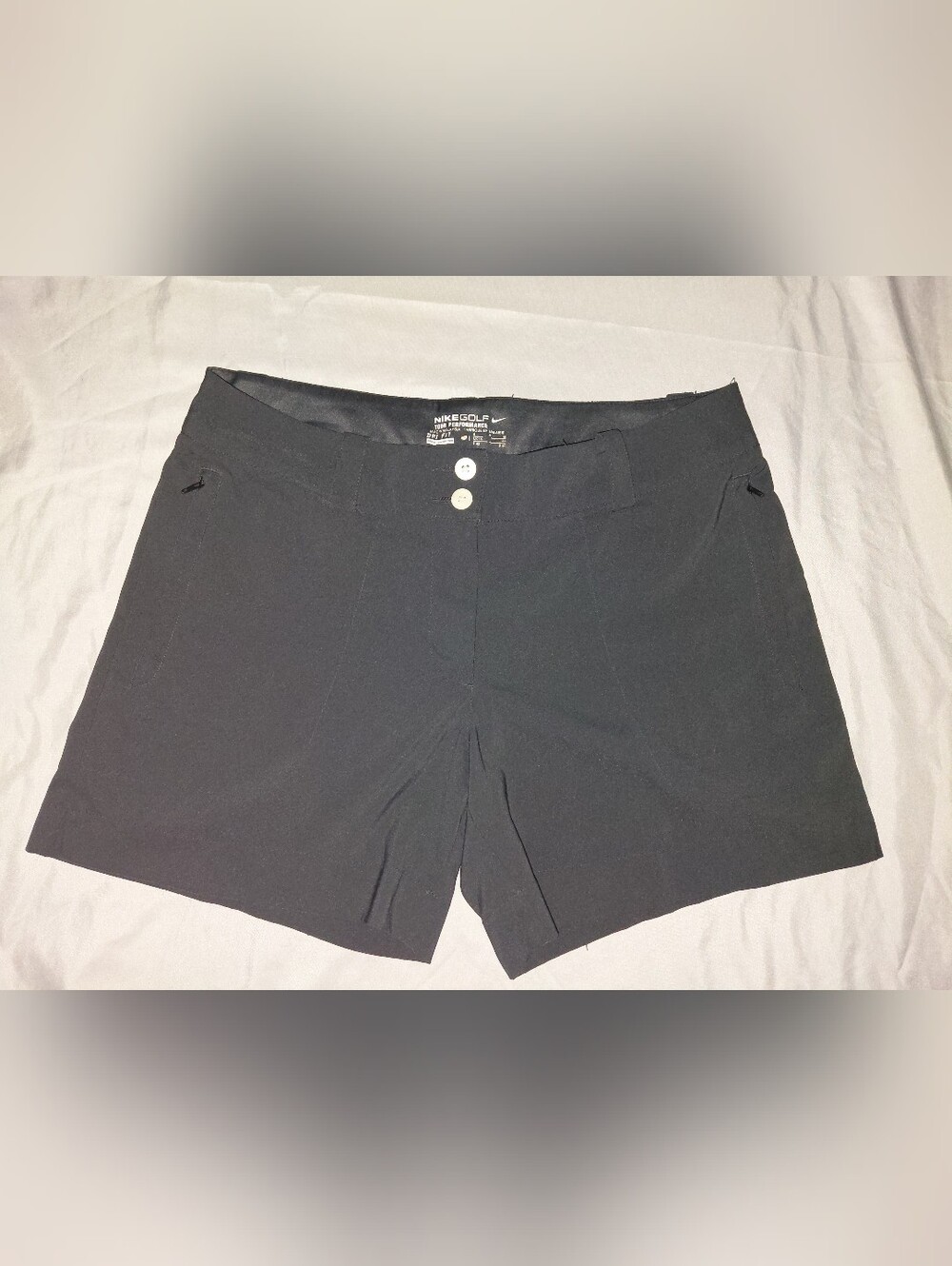 Nike Women's Black Athletic Bermuda Shorts